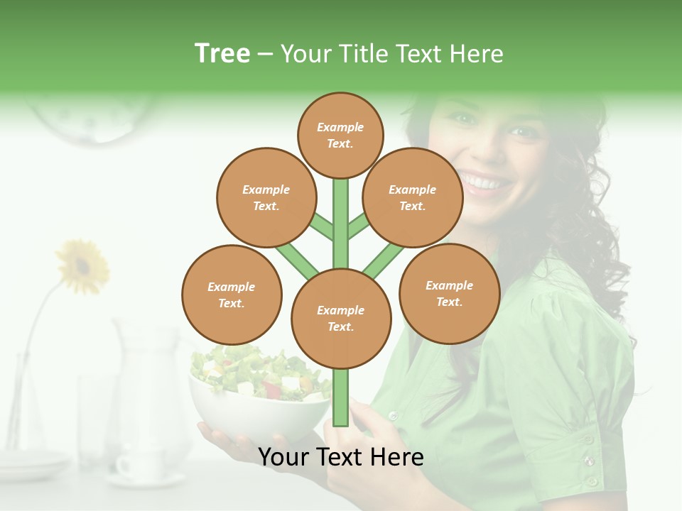 Healthy Holding Nutrition PowerPoint Template