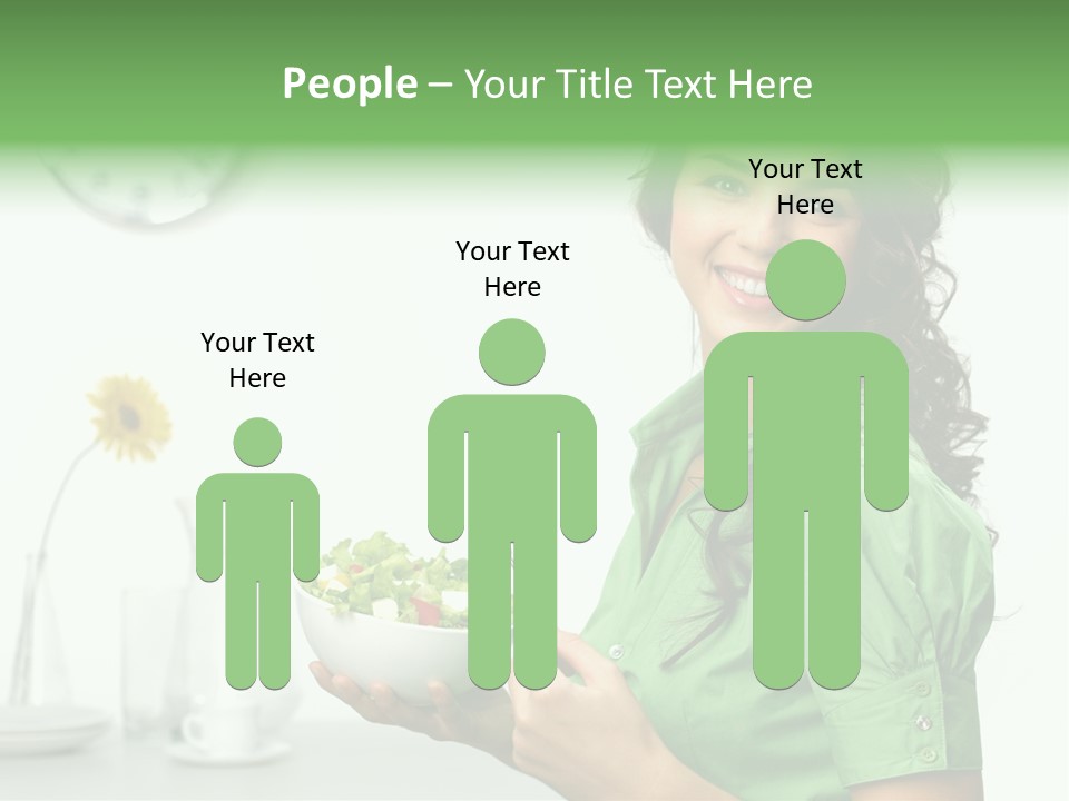 Healthy Holding Nutrition PowerPoint Template