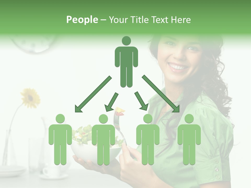 Healthy Holding Nutrition PowerPoint Template