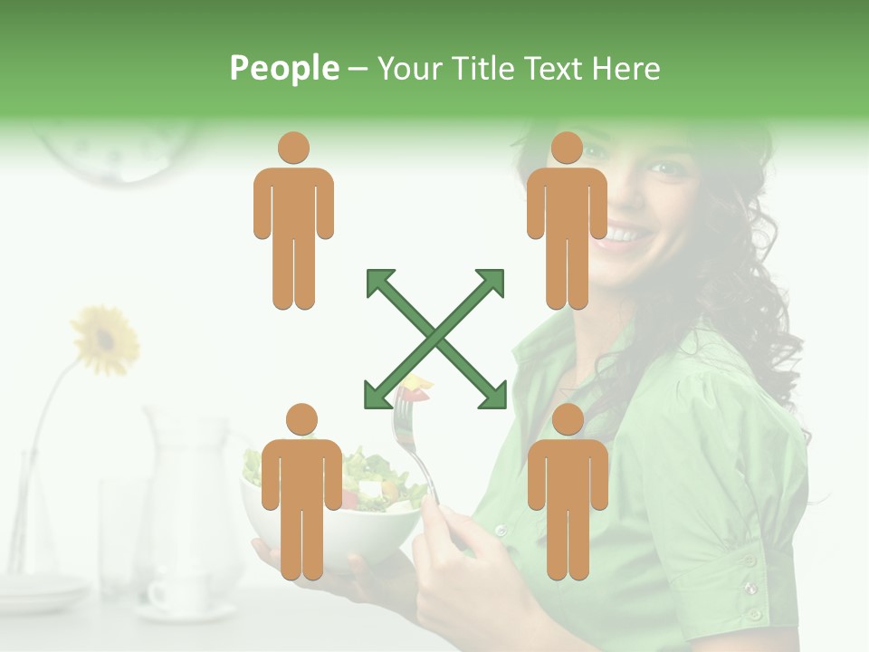 Healthy Holding Nutrition PowerPoint Template