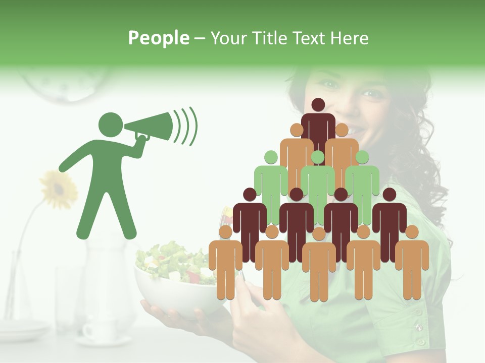 Healthy Holding Nutrition PowerPoint Template