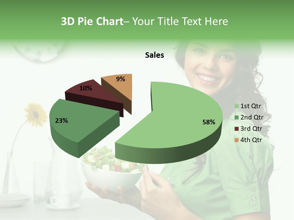 Healthy Holding Nutrition PowerPoint Template