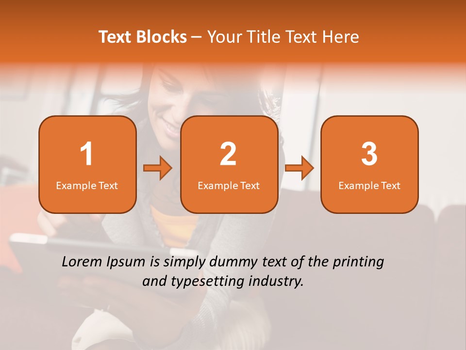 Happiness Modern Pad PowerPoint Template