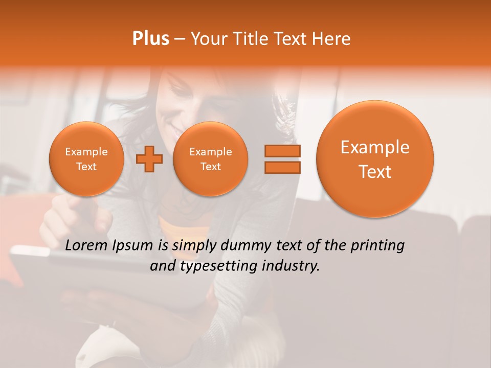 Happiness Modern Pad PowerPoint Template