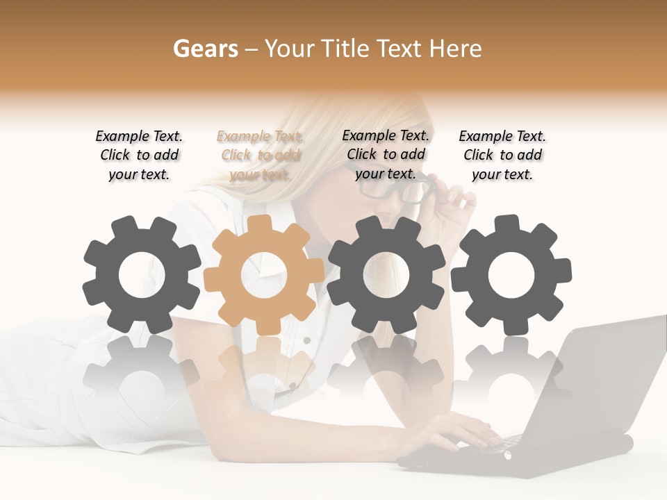 White Fresh University PowerPoint Template