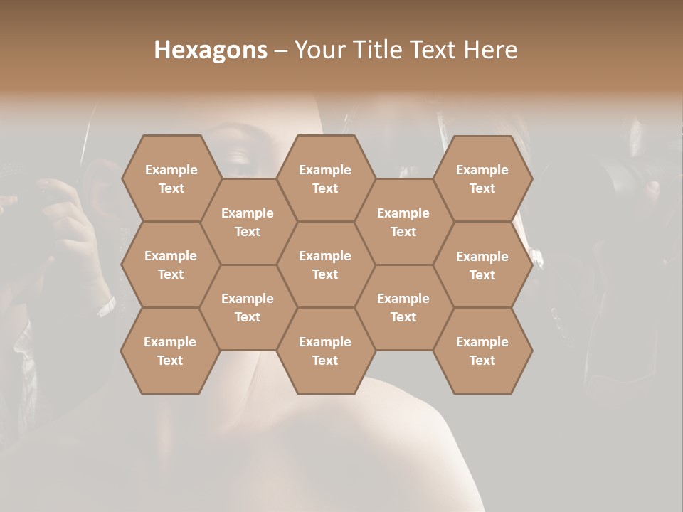 Success Reporter Caucasian PowerPoint Template