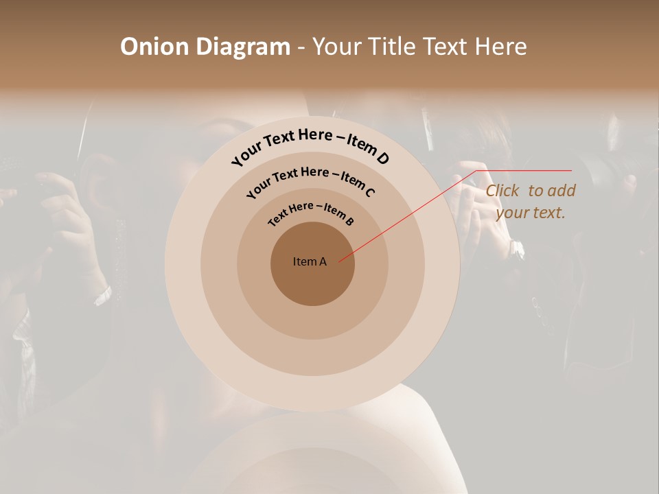 Success Reporter Caucasian PowerPoint Template