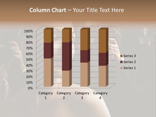 Success Reporter Caucasian PowerPoint Template