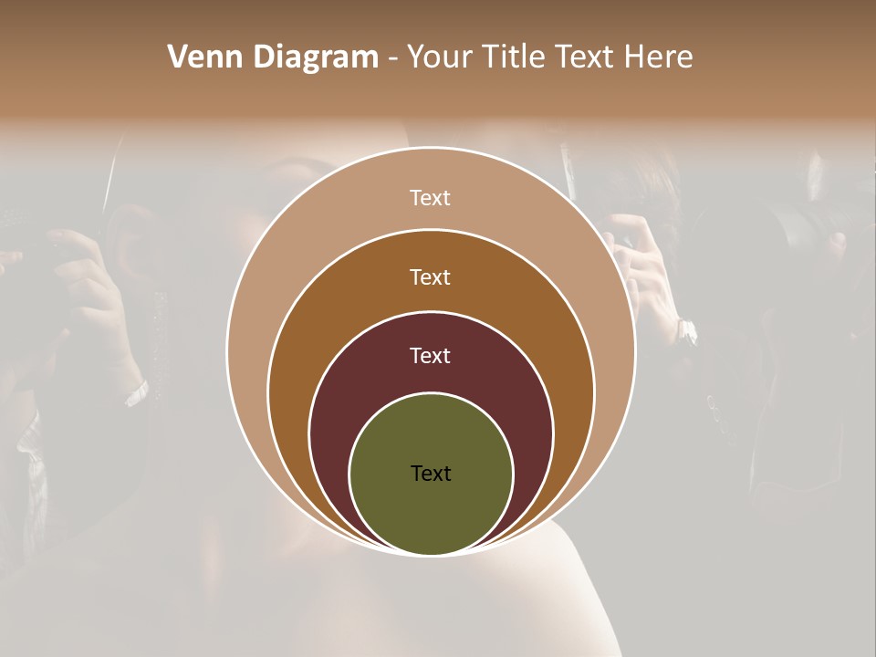 Success Reporter Caucasian PowerPoint Template