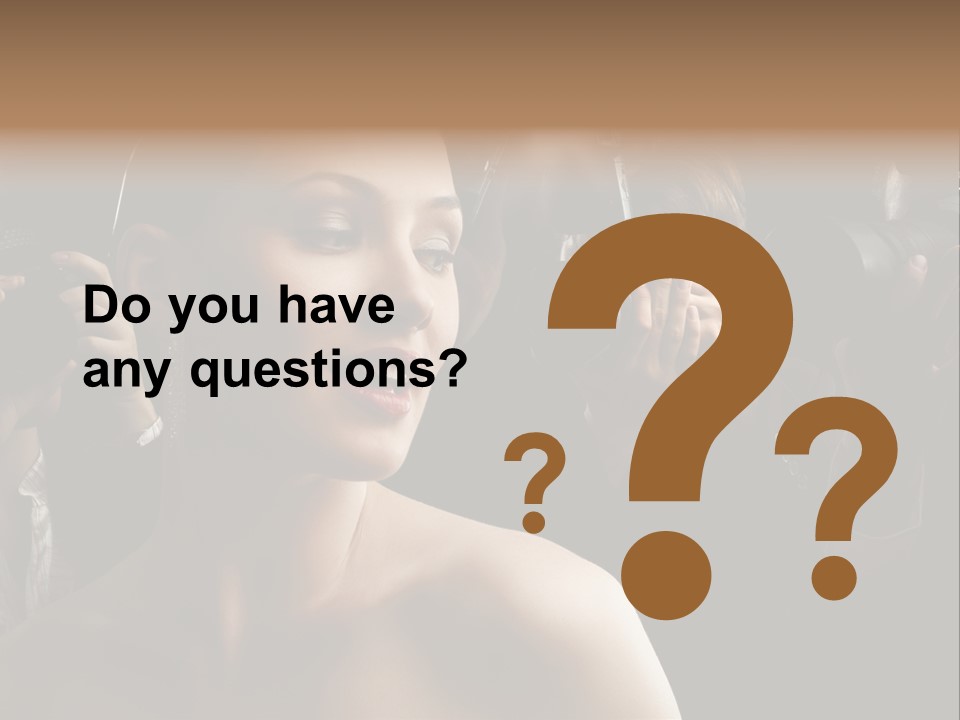 Success Reporter Caucasian PowerPoint Template