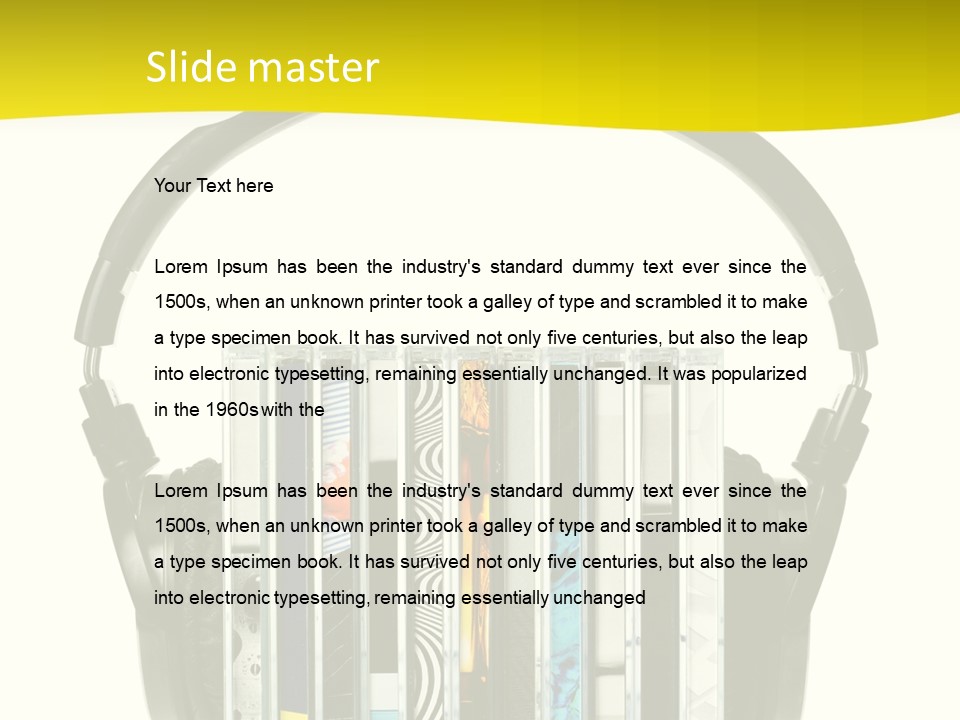 Hi Fi Stack Audiophile PowerPoint Template