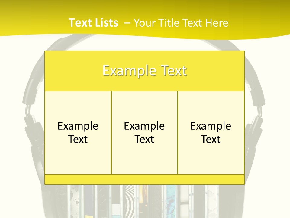 Hi Fi Stack Audiophile PowerPoint Template