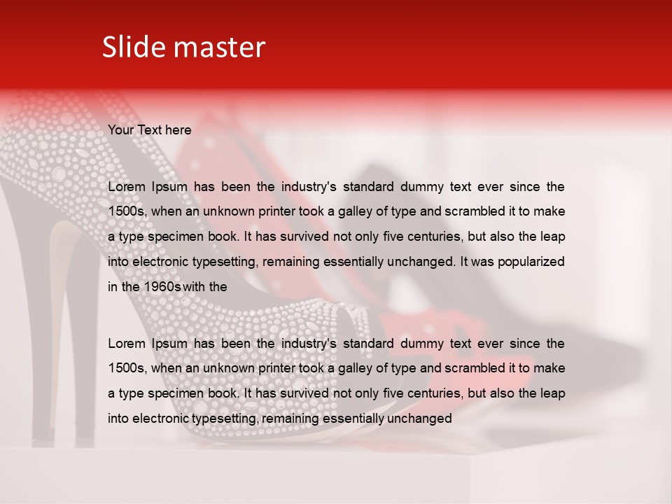 Objects Window Showcase PowerPoint Template