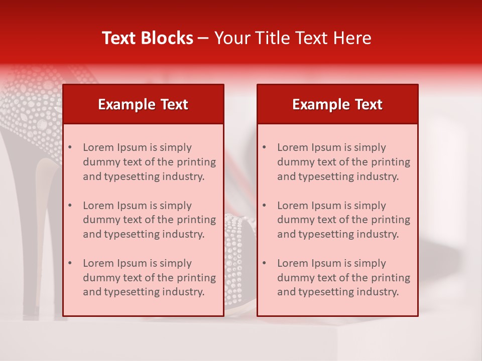 Objects Window Showcase PowerPoint Template