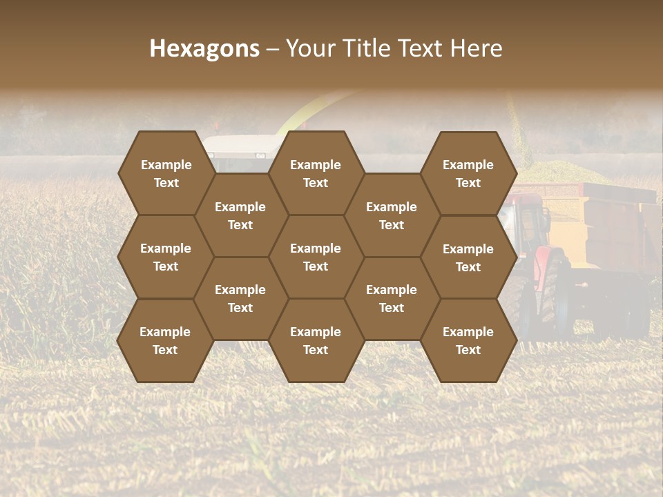 Harvesting Farmer Season PowerPoint Template