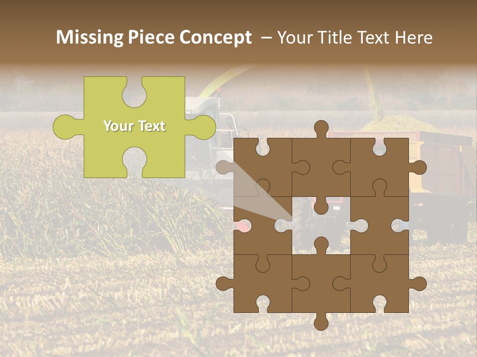 Harvesting Farmer Season PowerPoint Template