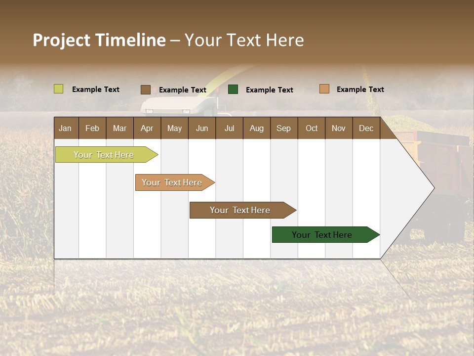 Harvesting Farmer Season PowerPoint Template