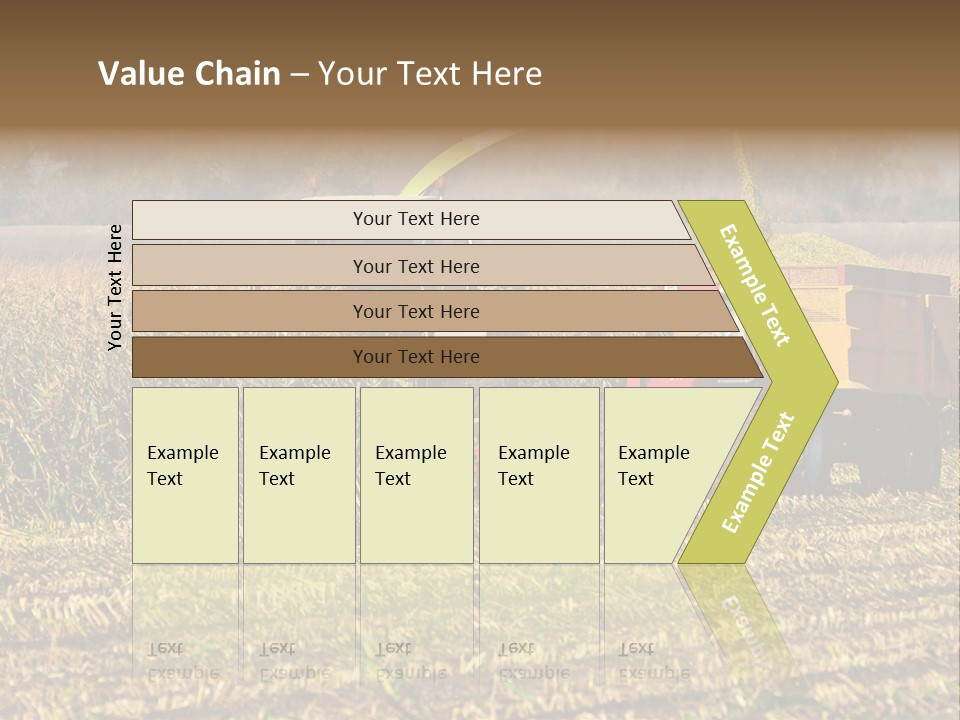 Harvesting Farmer Season PowerPoint Template