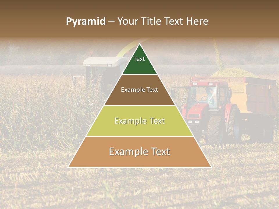 Harvesting Farmer Season PowerPoint Template