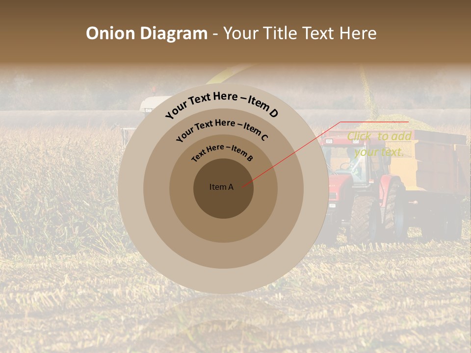 Harvesting Farmer Season PowerPoint Template