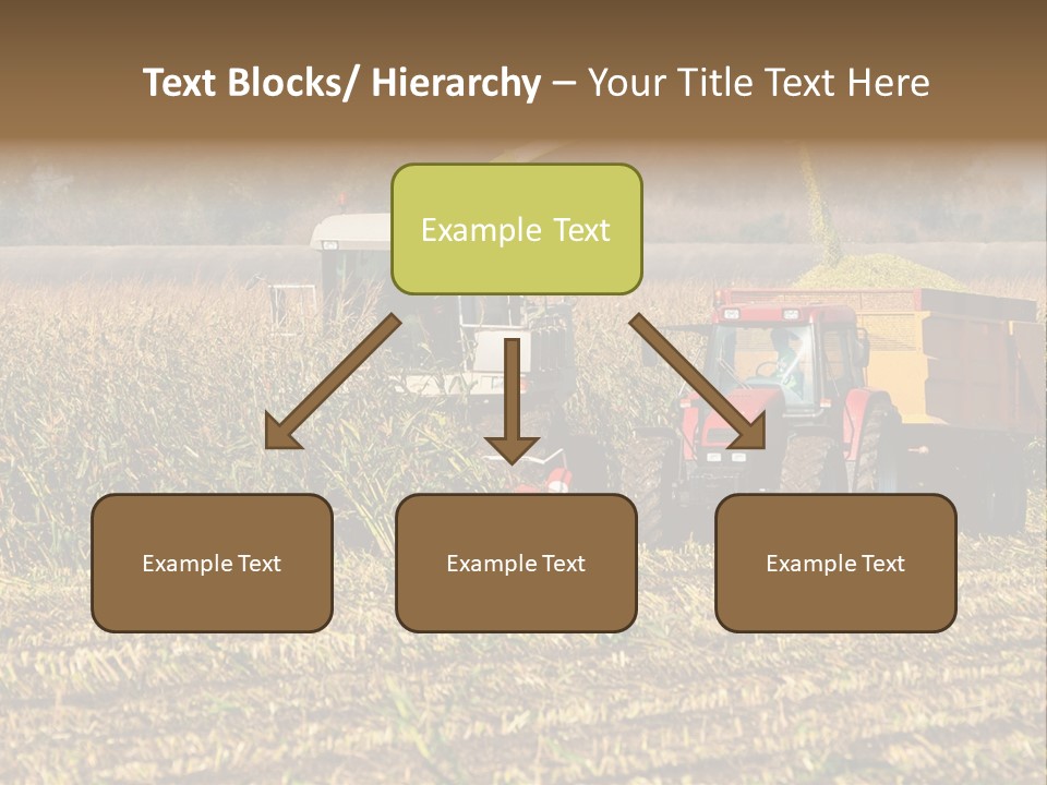 Harvesting Farmer Season PowerPoint Template