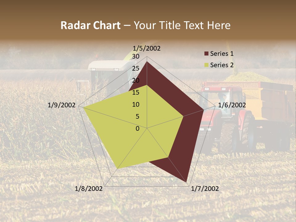 Harvesting Farmer Season PowerPoint Template