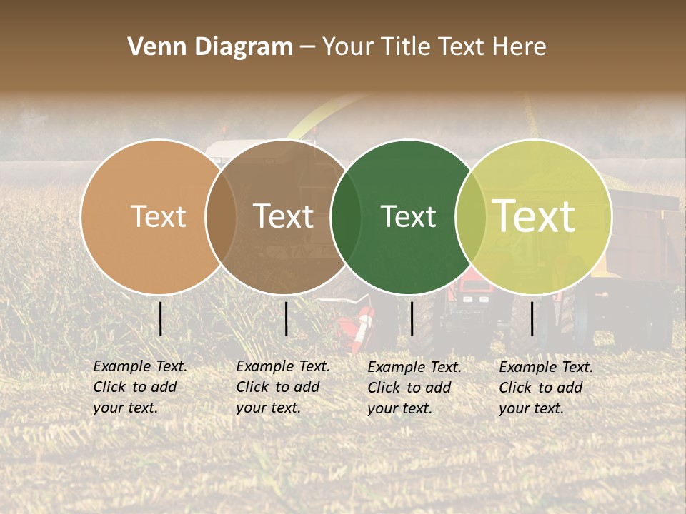 Harvesting Farmer Season PowerPoint Template