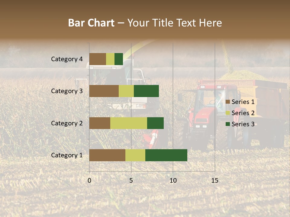 Harvesting Farmer Season PowerPoint Template