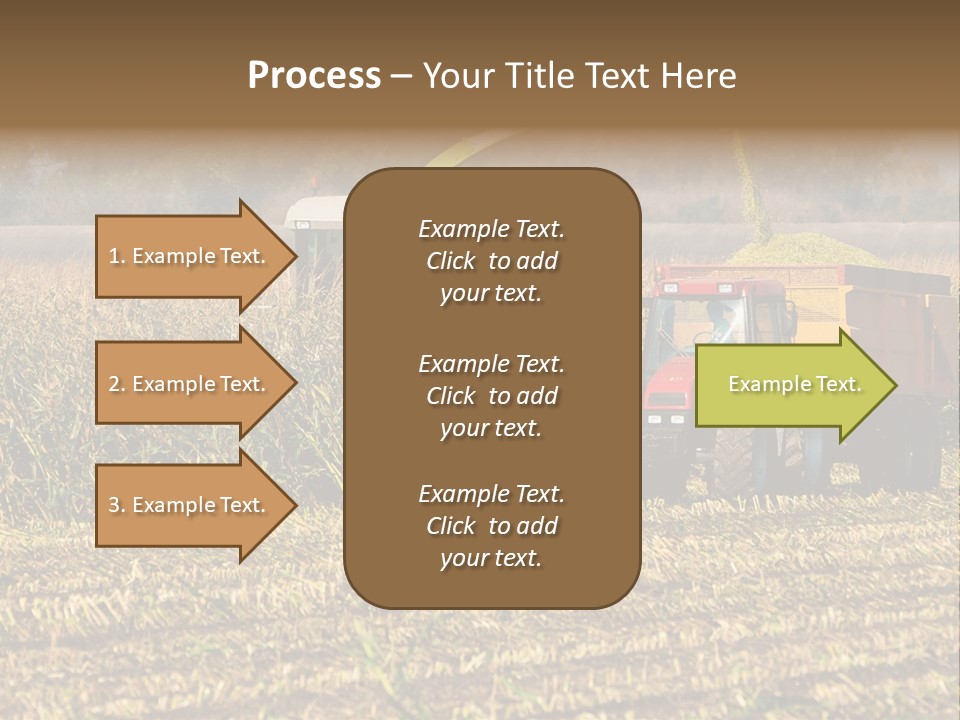 Harvesting Farmer Season PowerPoint Template