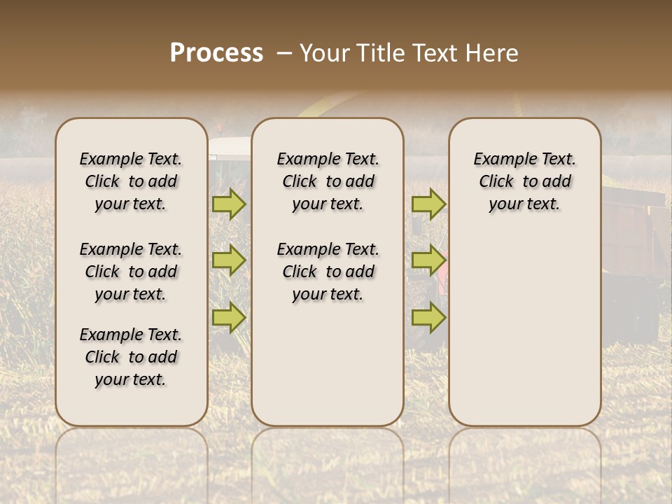 Harvesting Farmer Season PowerPoint Template