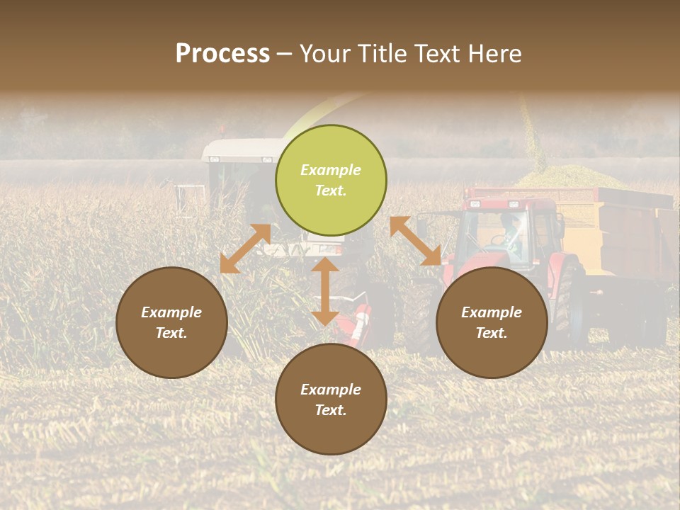 Harvesting Farmer Season PowerPoint Template