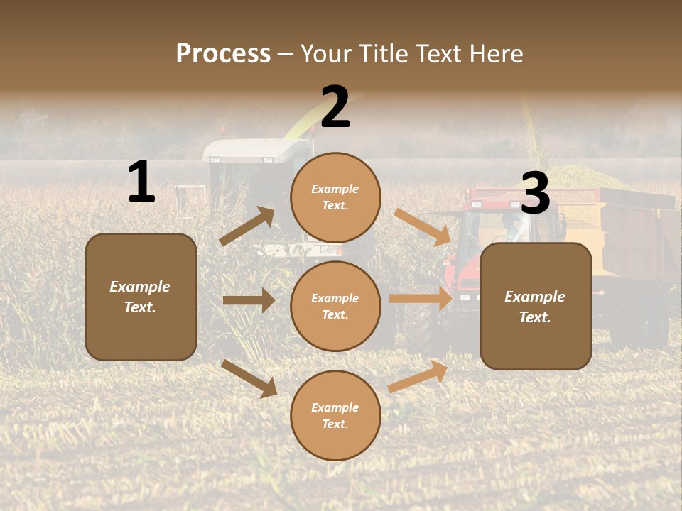 Harvesting Farmer Season PowerPoint Template