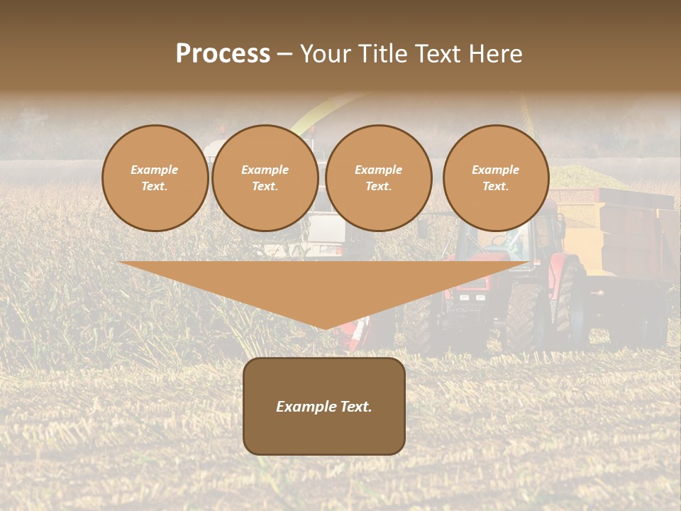 Harvesting Farmer Season PowerPoint Template