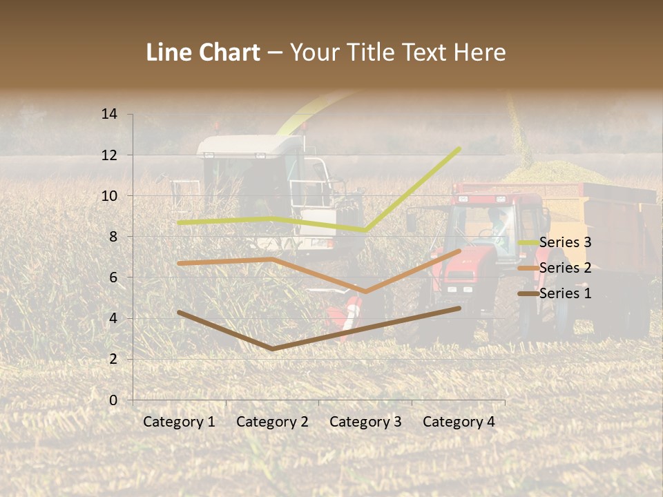 Harvesting Farmer Season PowerPoint Template