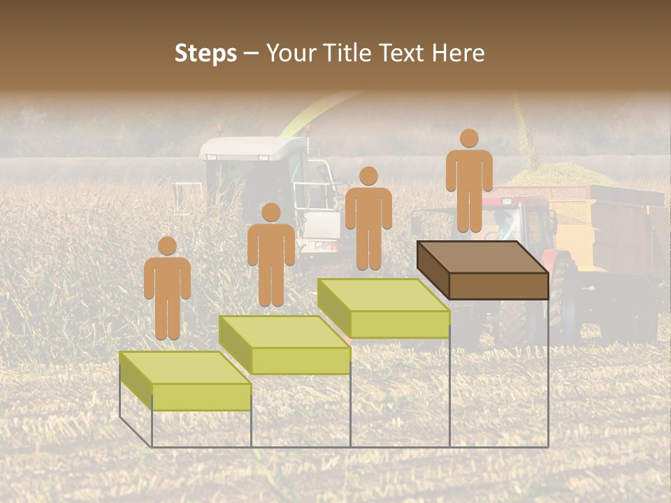 Harvesting Farmer Season PowerPoint Template