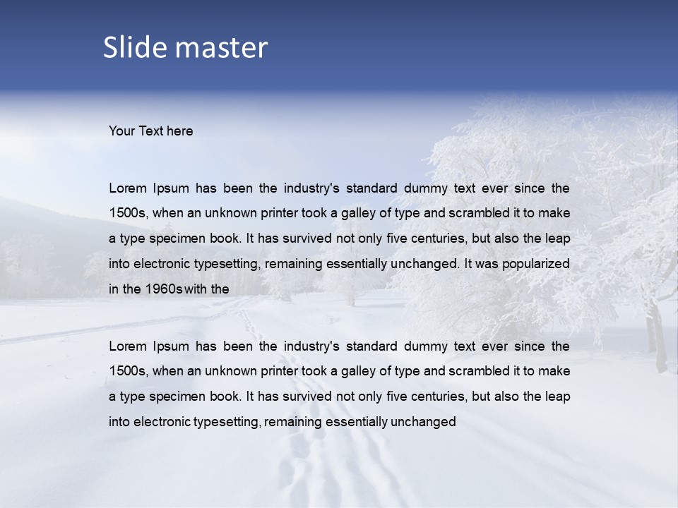 Background Wood Beauty PowerPoint Template