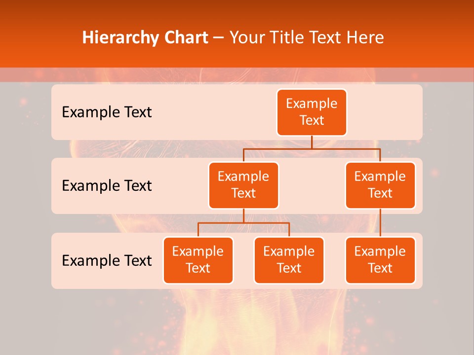 Strong Strength Fire PowerPoint Template