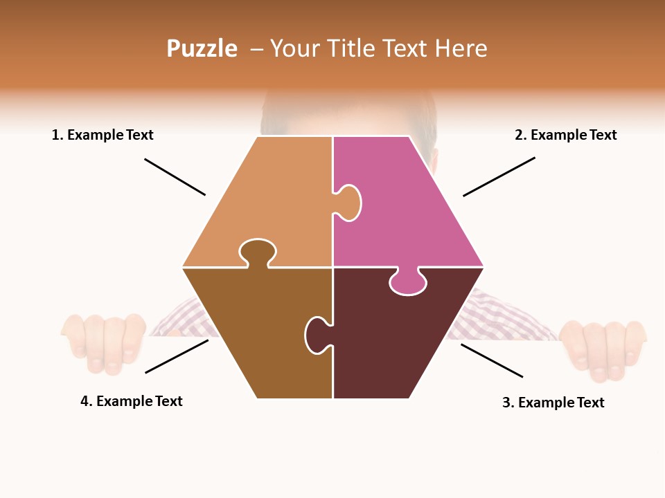 Placard Billboard Person PowerPoint Template