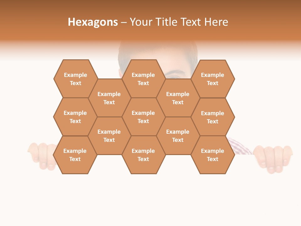 Placard Billboard Person PowerPoint Template