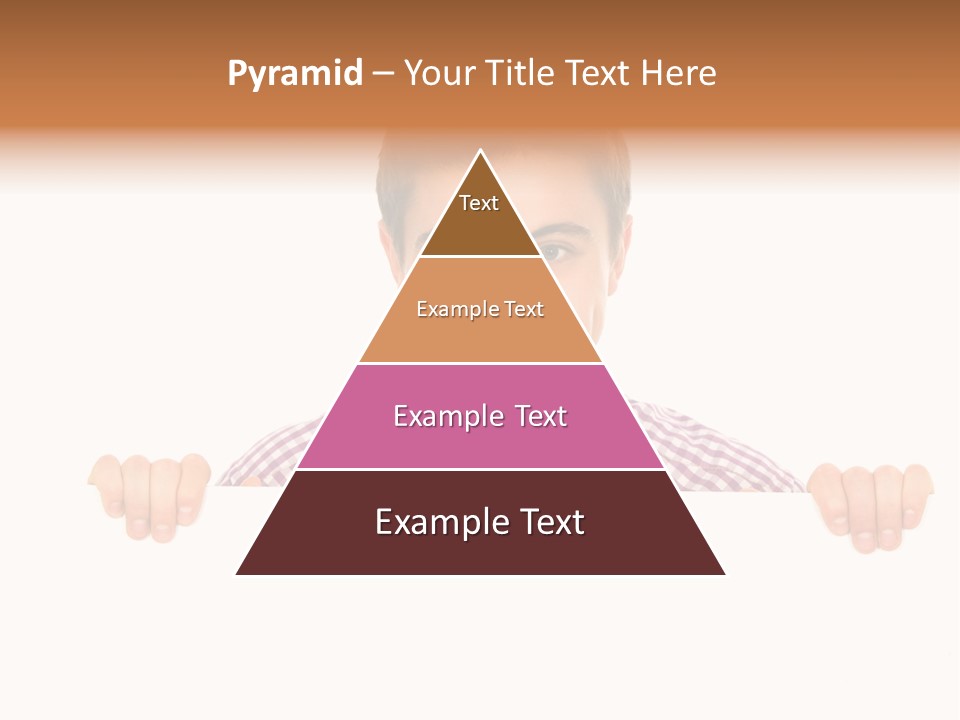 Placard Billboard Person PowerPoint Template