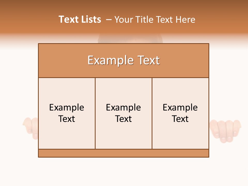 Placard Billboard Person PowerPoint Template