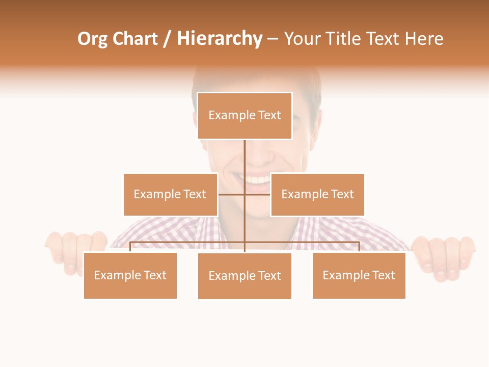 Placard Billboard Person PowerPoint Template