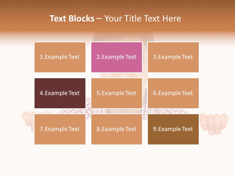 Placard Billboard Person PowerPoint Template