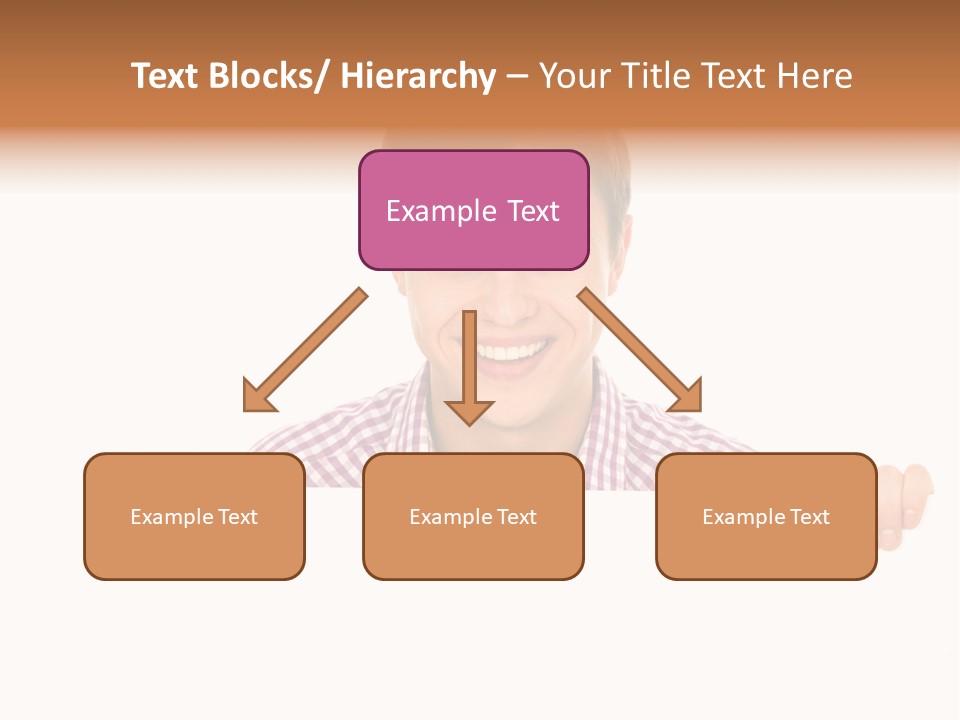 Placard Billboard Person PowerPoint Template