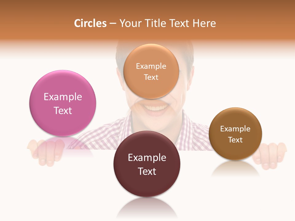 Placard Billboard Person PowerPoint Template