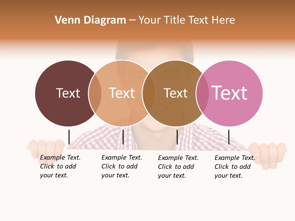 Placard Billboard Person PowerPoint Template