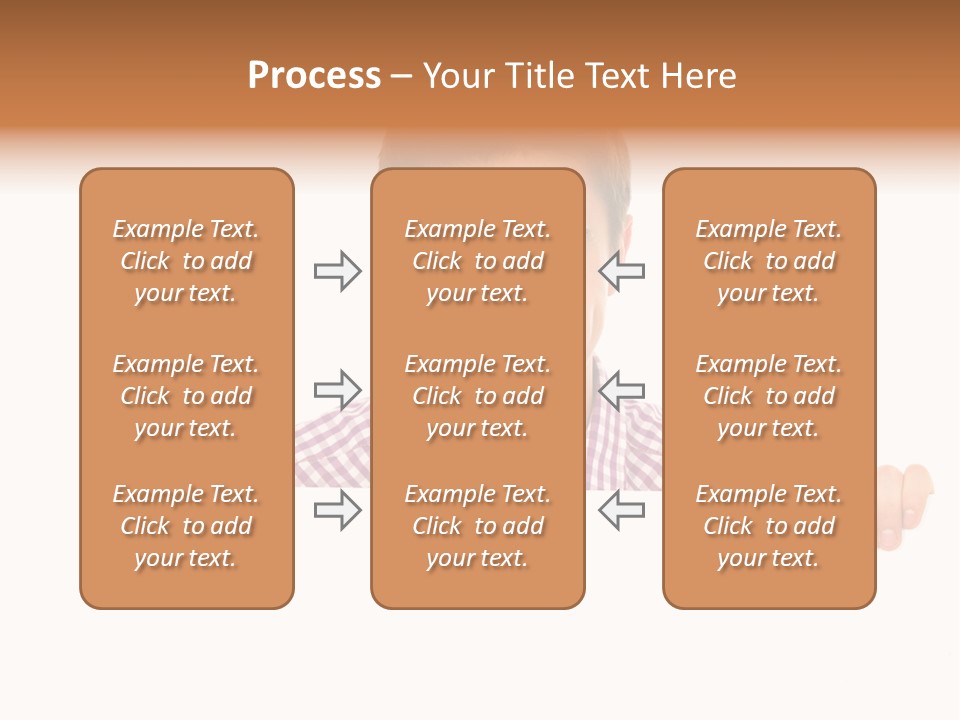 Placard Billboard Person PowerPoint Template
