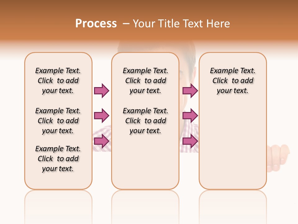 Placard Billboard Person PowerPoint Template