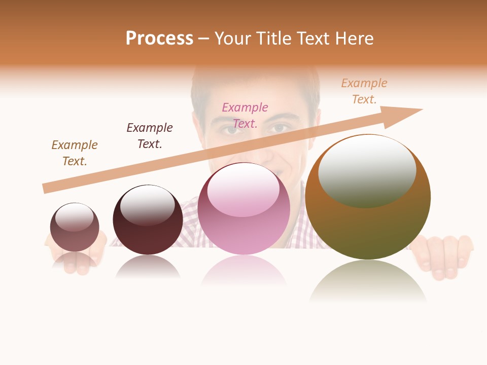 Placard Billboard Person PowerPoint Template