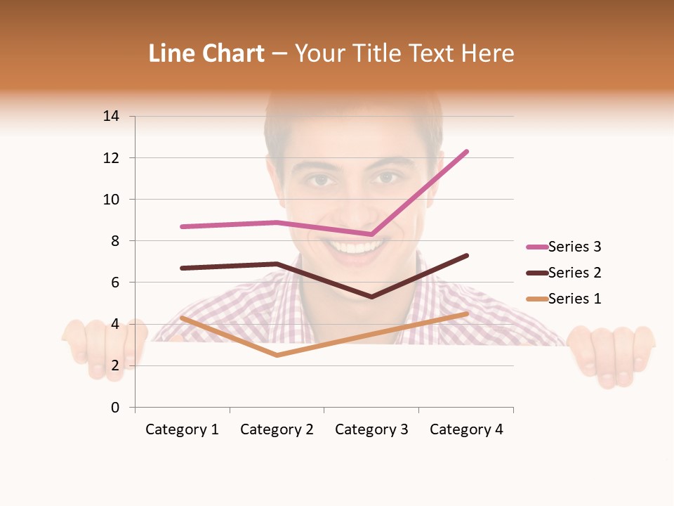 Placard Billboard Person PowerPoint Template